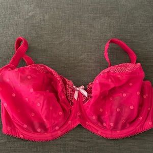 Panache Marcie Cleo Bra 32H UK Pink Gently Worn